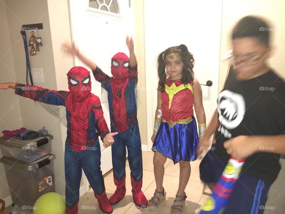 You can never have enough Spiderman and you definitely have to throw in a Wonder Woman 