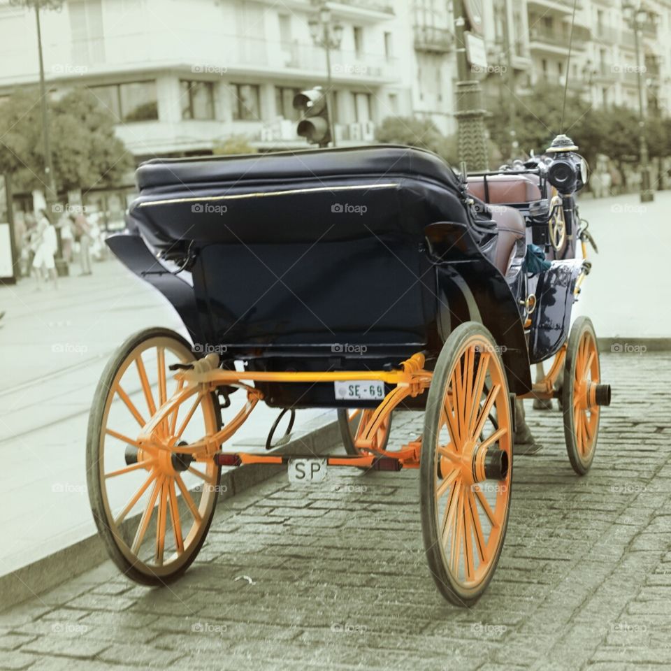 Carriage ride in valencia spain