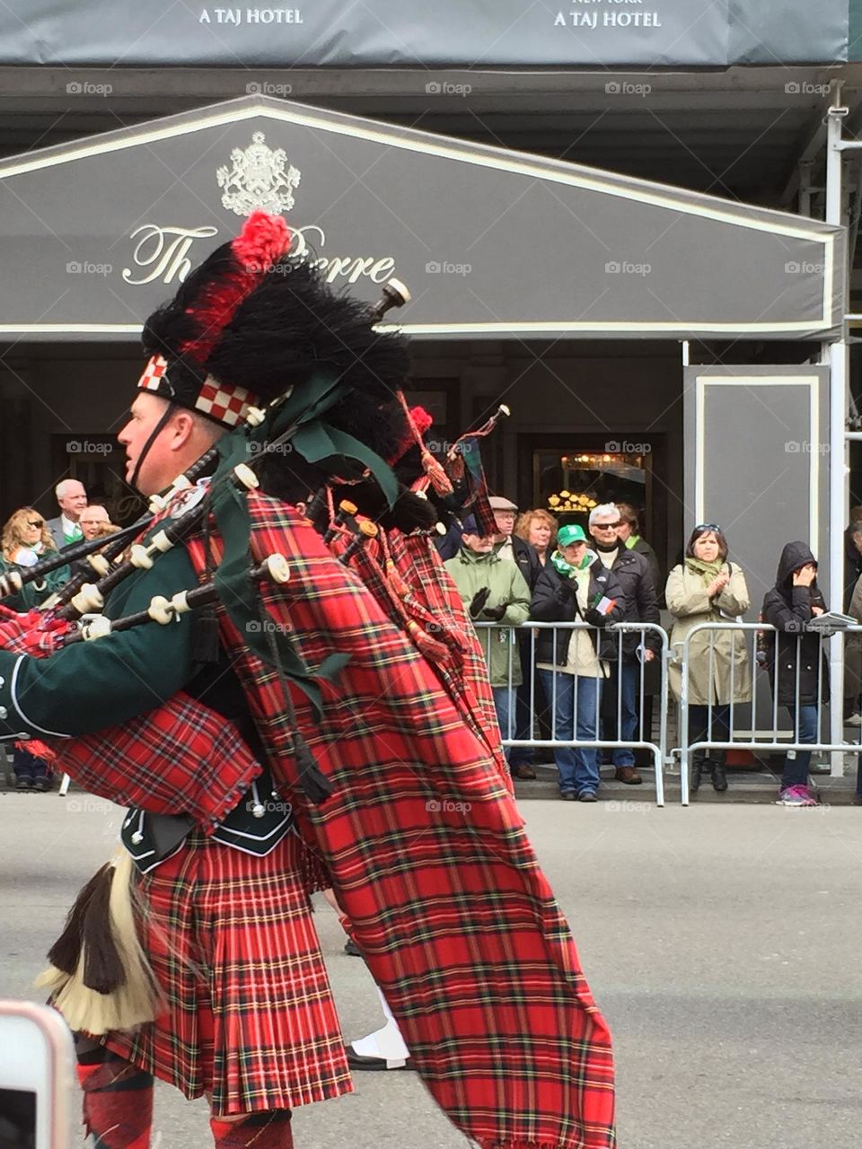 It was a St Patrick’s Day parade in New York 