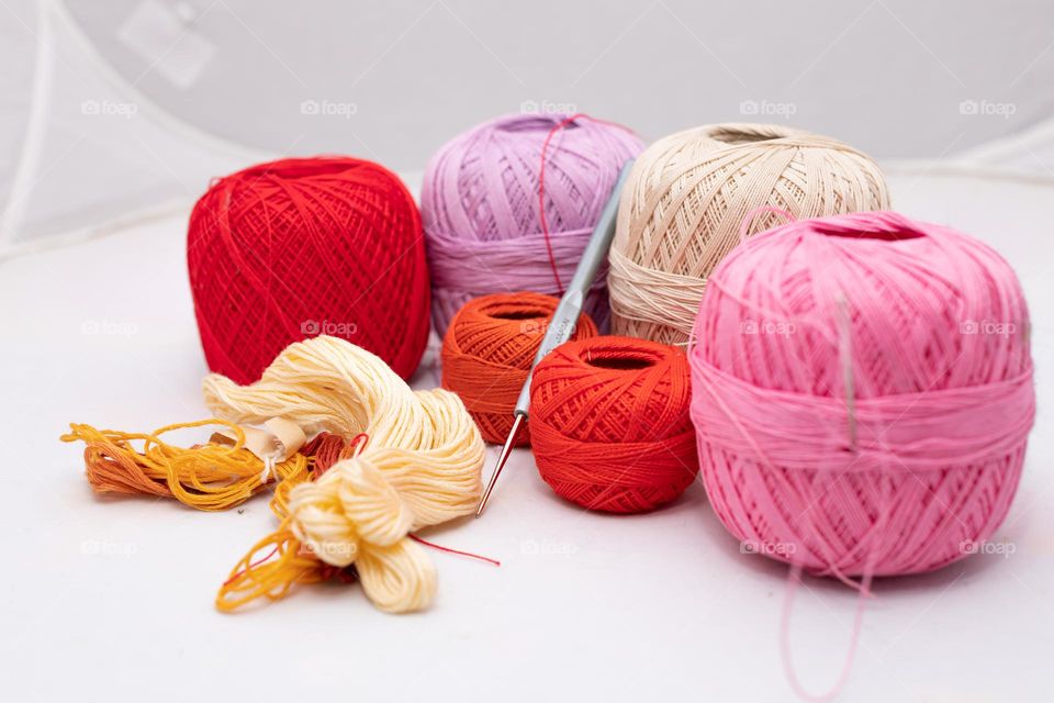 Crocheting strings