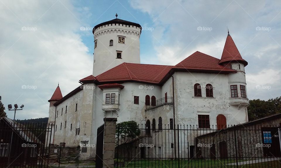 The castle of Budatin, near Žilina, northeastern Slovakia