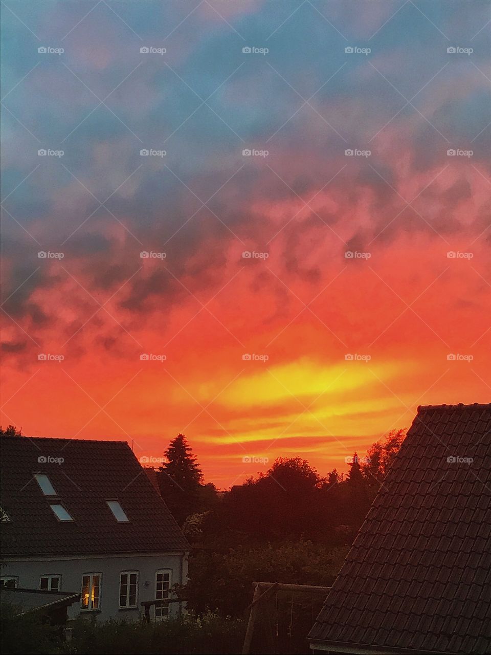 Nice Sunset in Denmark 