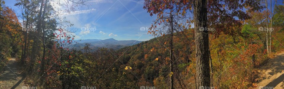 Gatlinburg Tennessee panorama