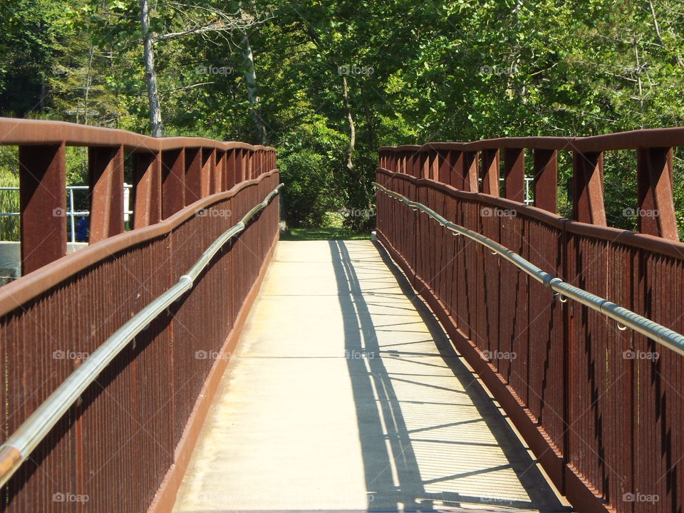 rusted bridge