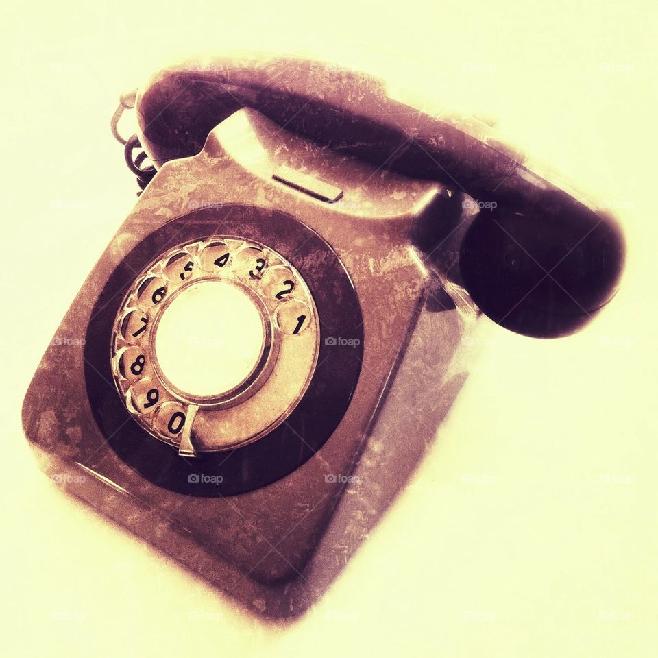 Old telephone