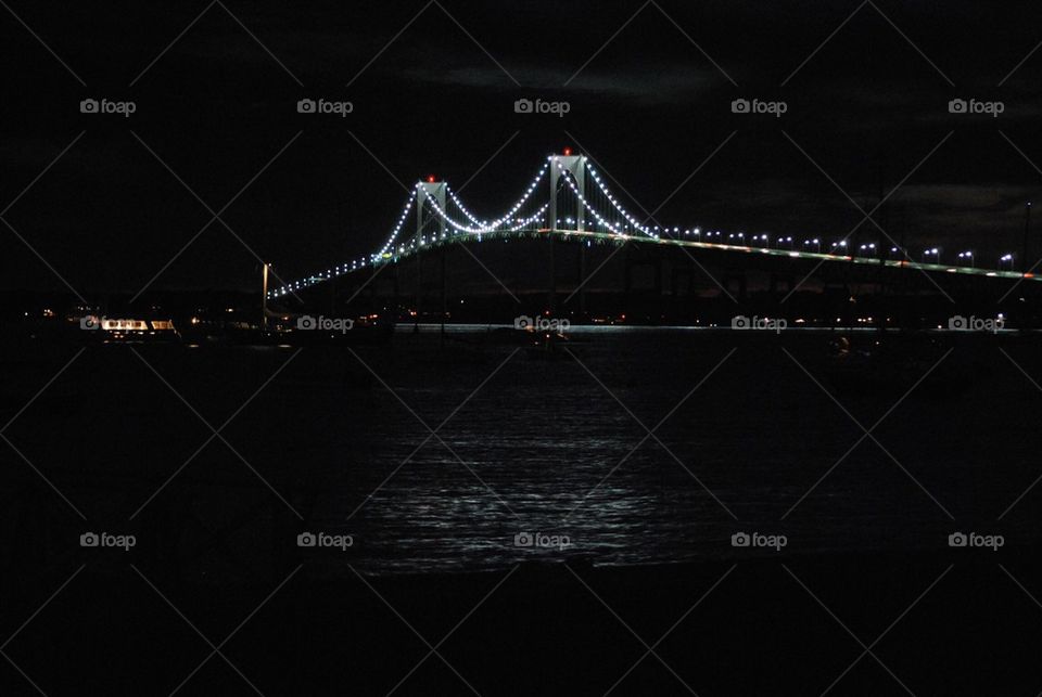 Bridge at night