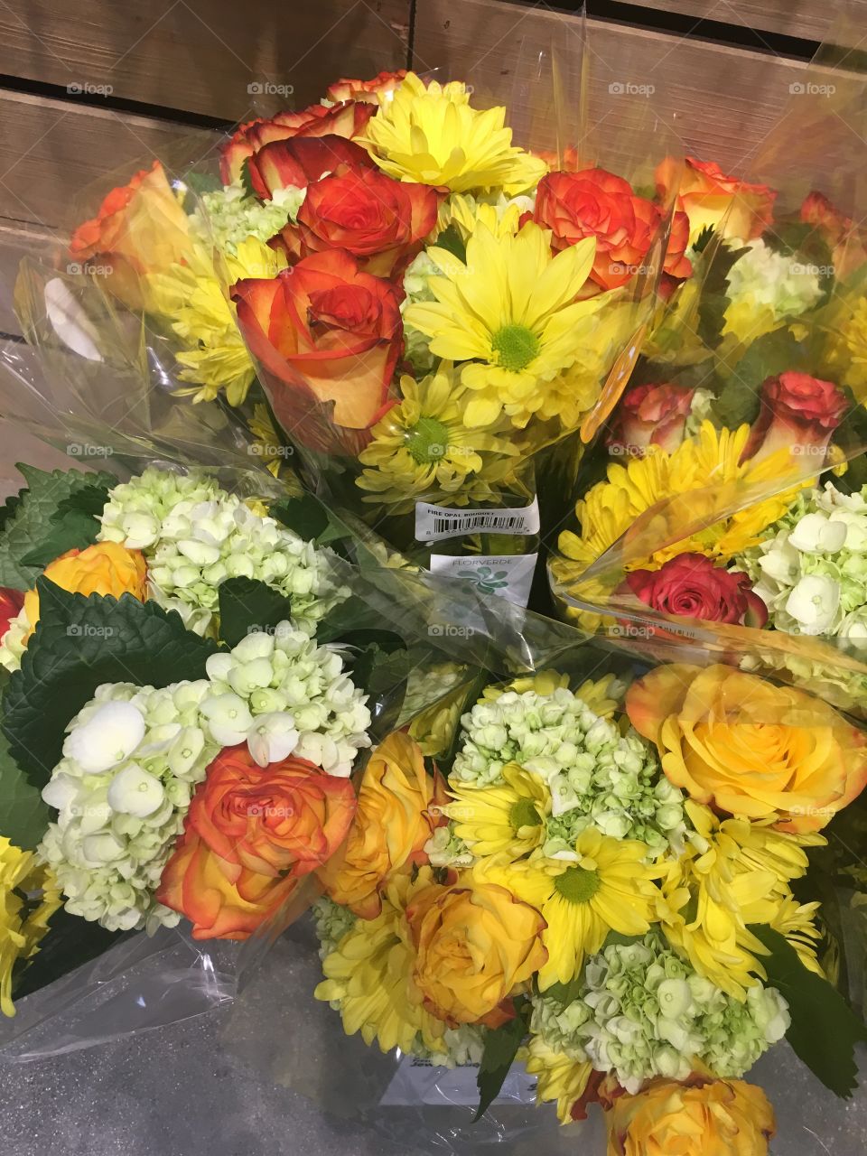 Flowers at the market