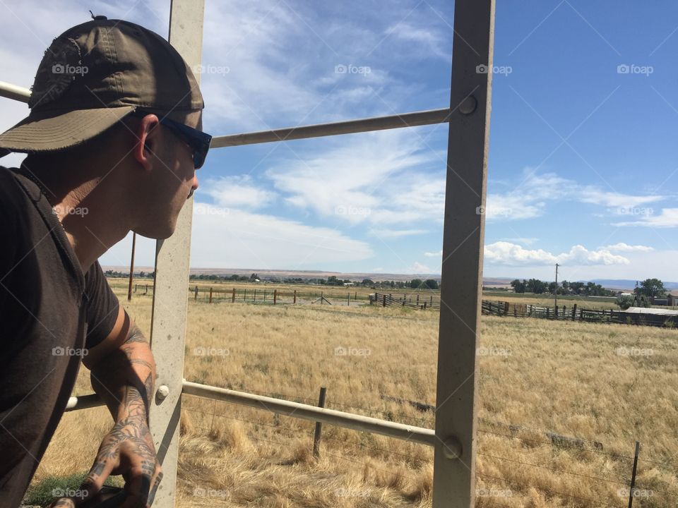 People, Man, Adult, One, Farm