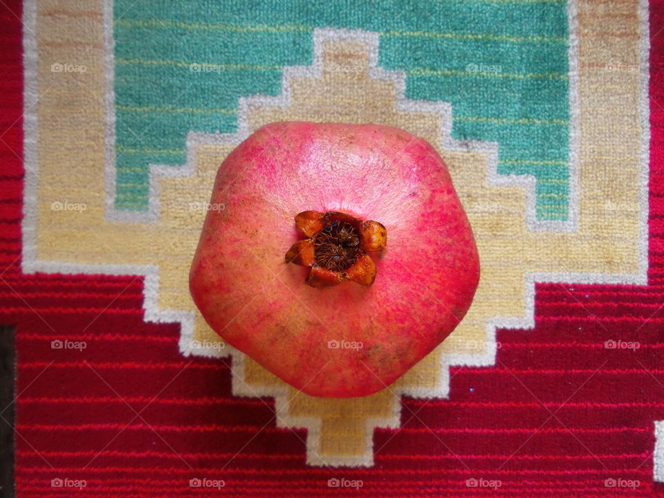 Tropically pomegranate