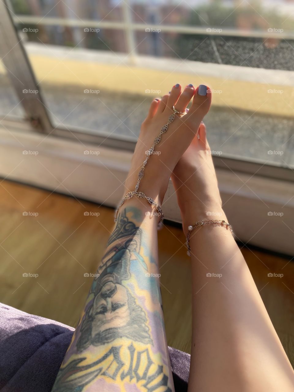 Feet jewelry, a special touch 💅🏻