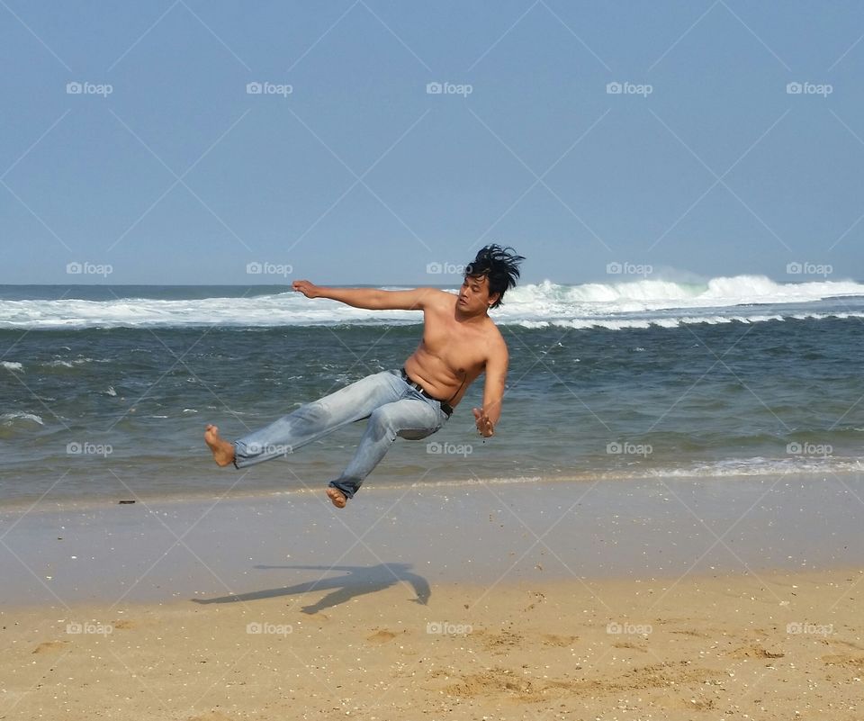 daylight spent times for exercise at beach