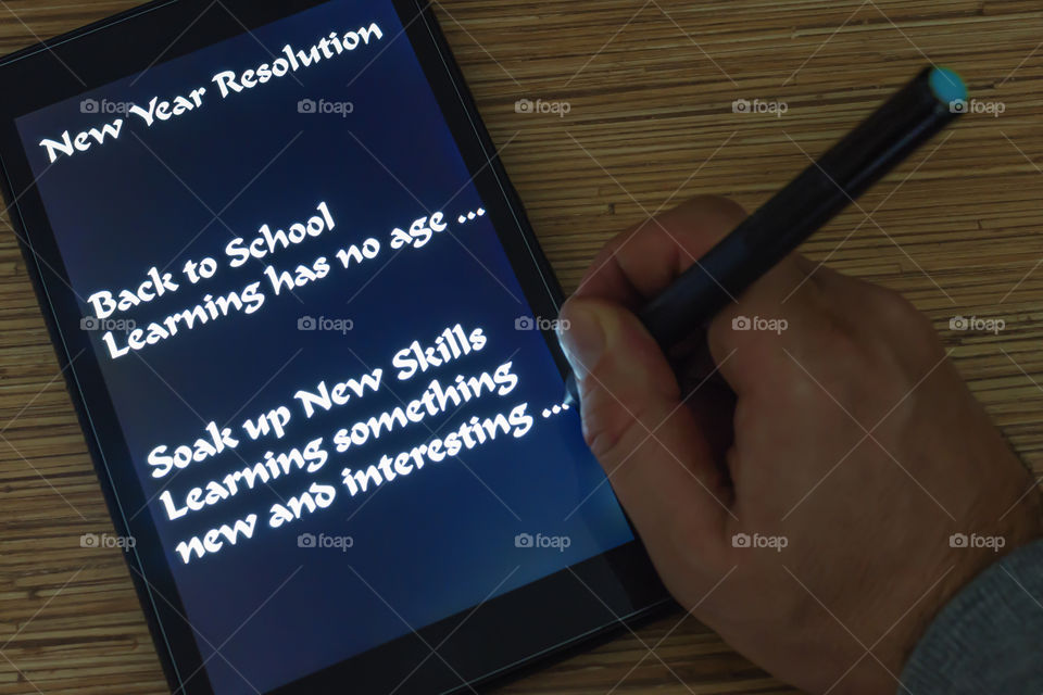 New Year Resolution / Learning