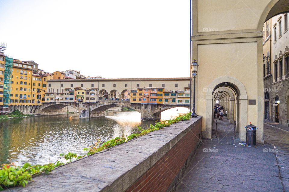 Ponte vecchio in Florence Italy 