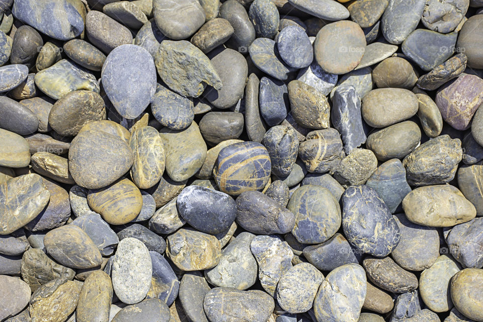 The Brown rocks on the ground  Used as a background.