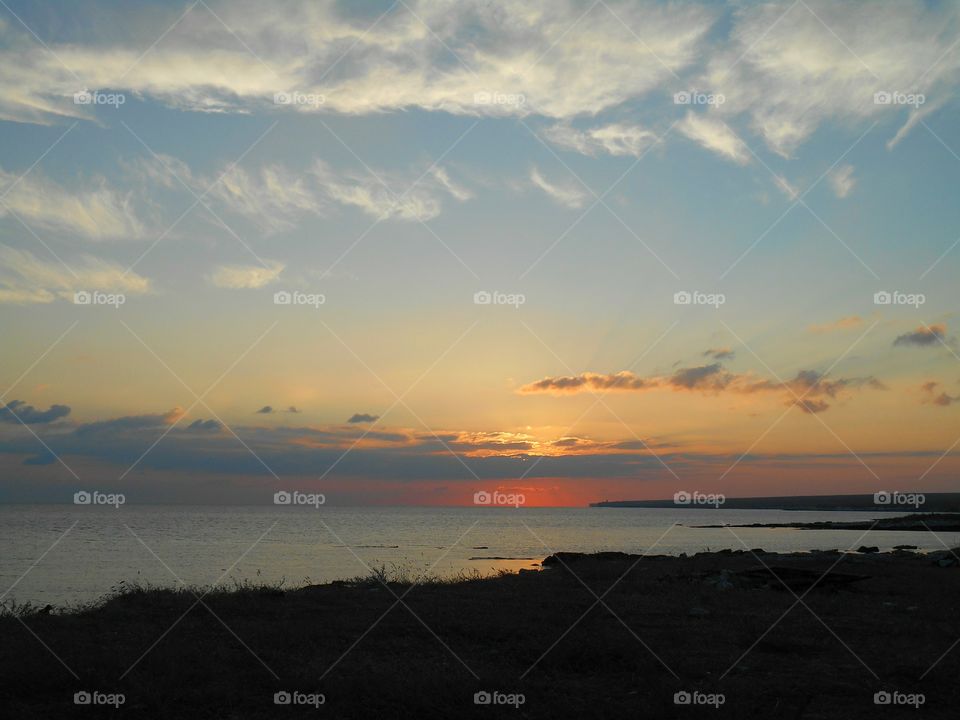 Sunset, Water, Dawn, Dusk, Landscape