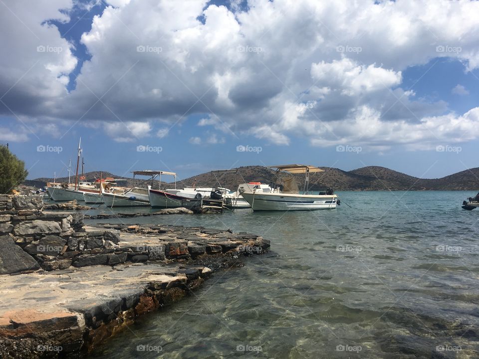 Boats Crete Greece