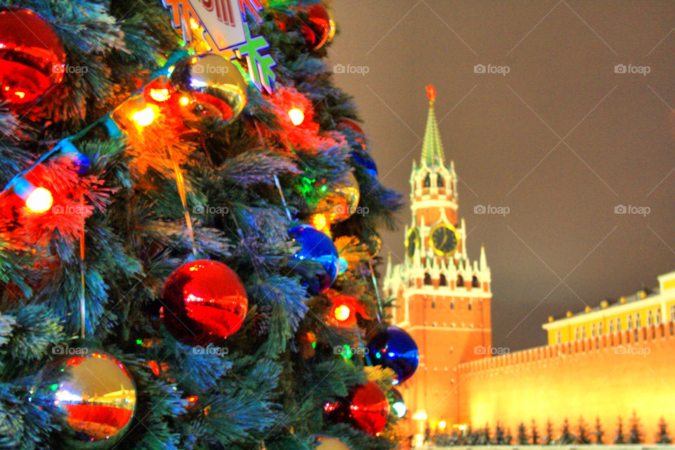 Новогодняя Москва

