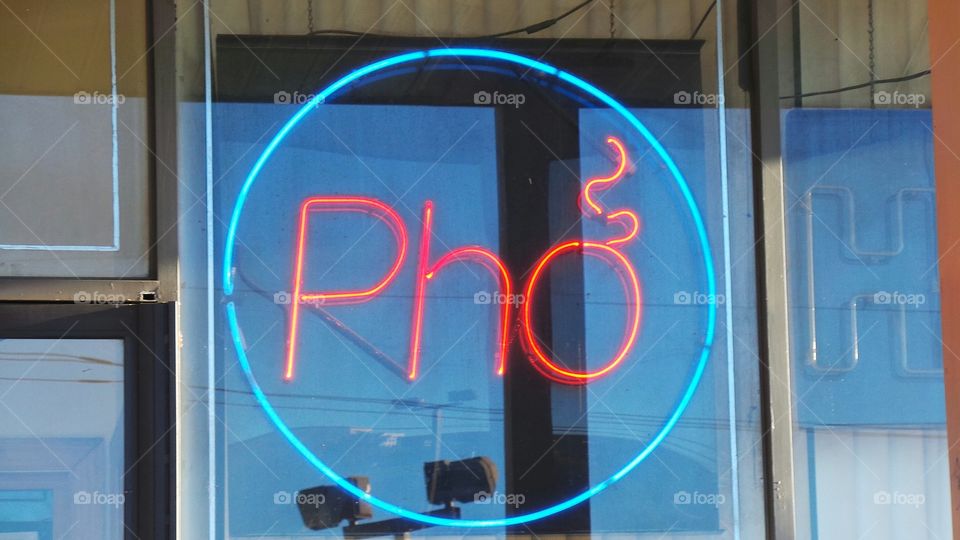 Pho photo. neighborhood restaurant