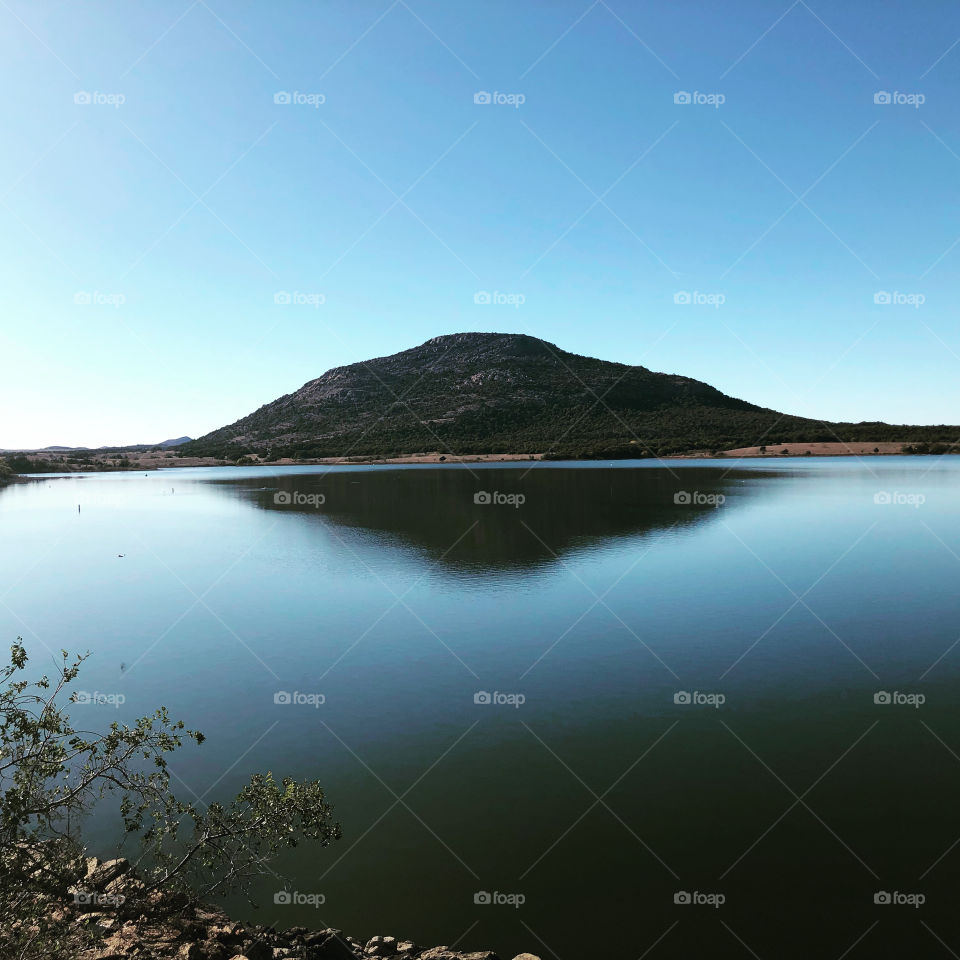 Mountain Water Reflection