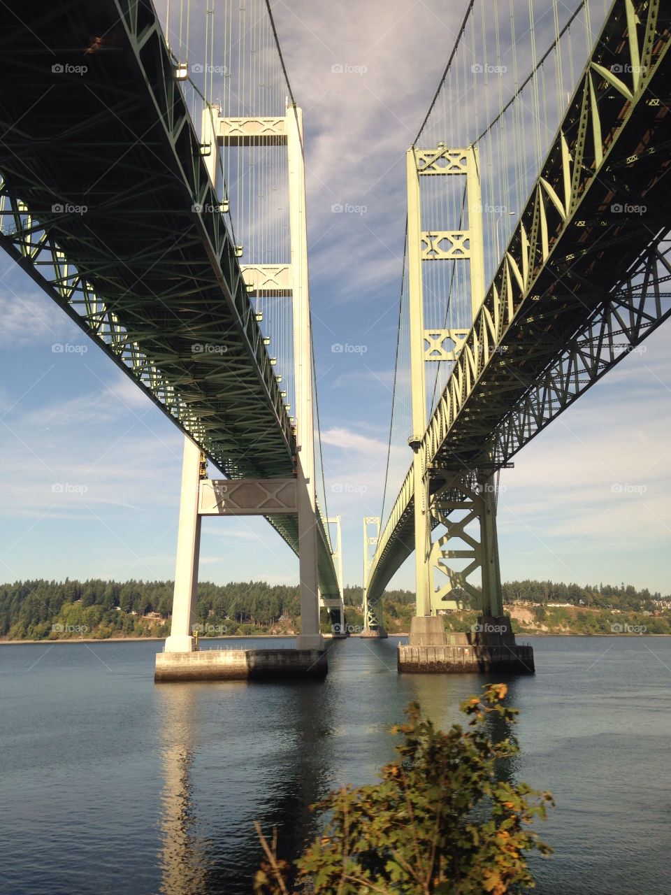 The bridge in Washington state, USA