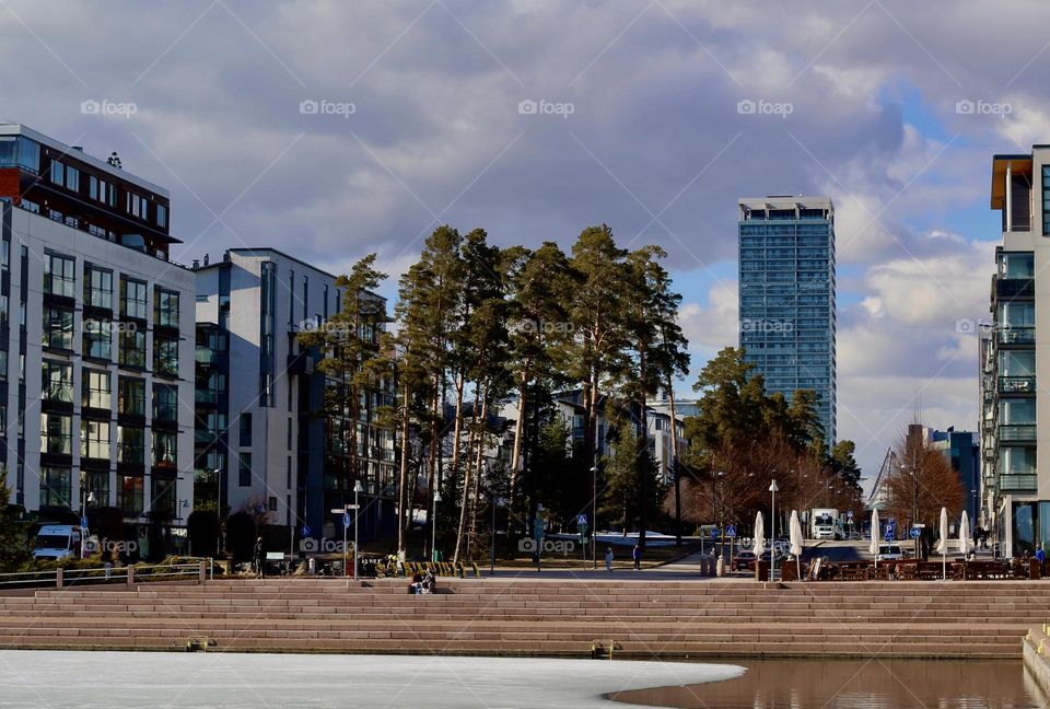 City waiting for summer @Vuosaari, Finland