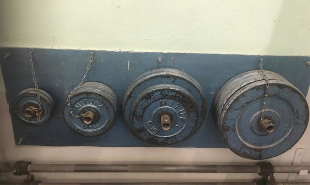 Dumbbells vintage 