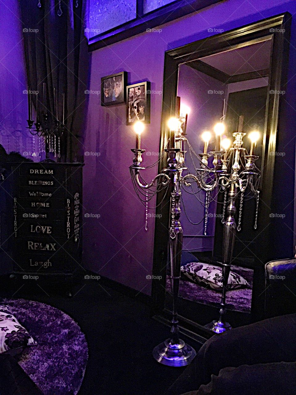Purple room! 
