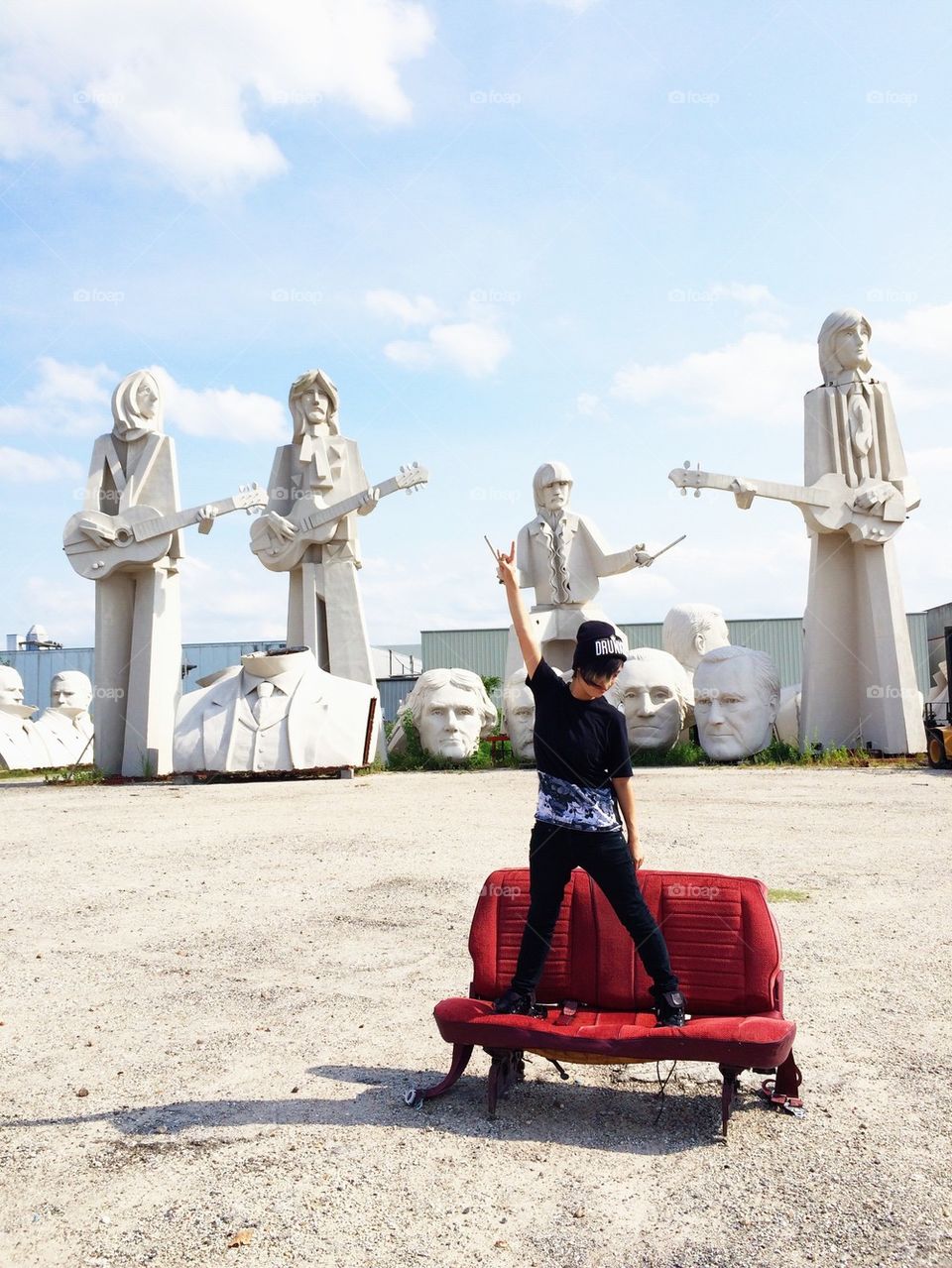 The Beatles Sculpture