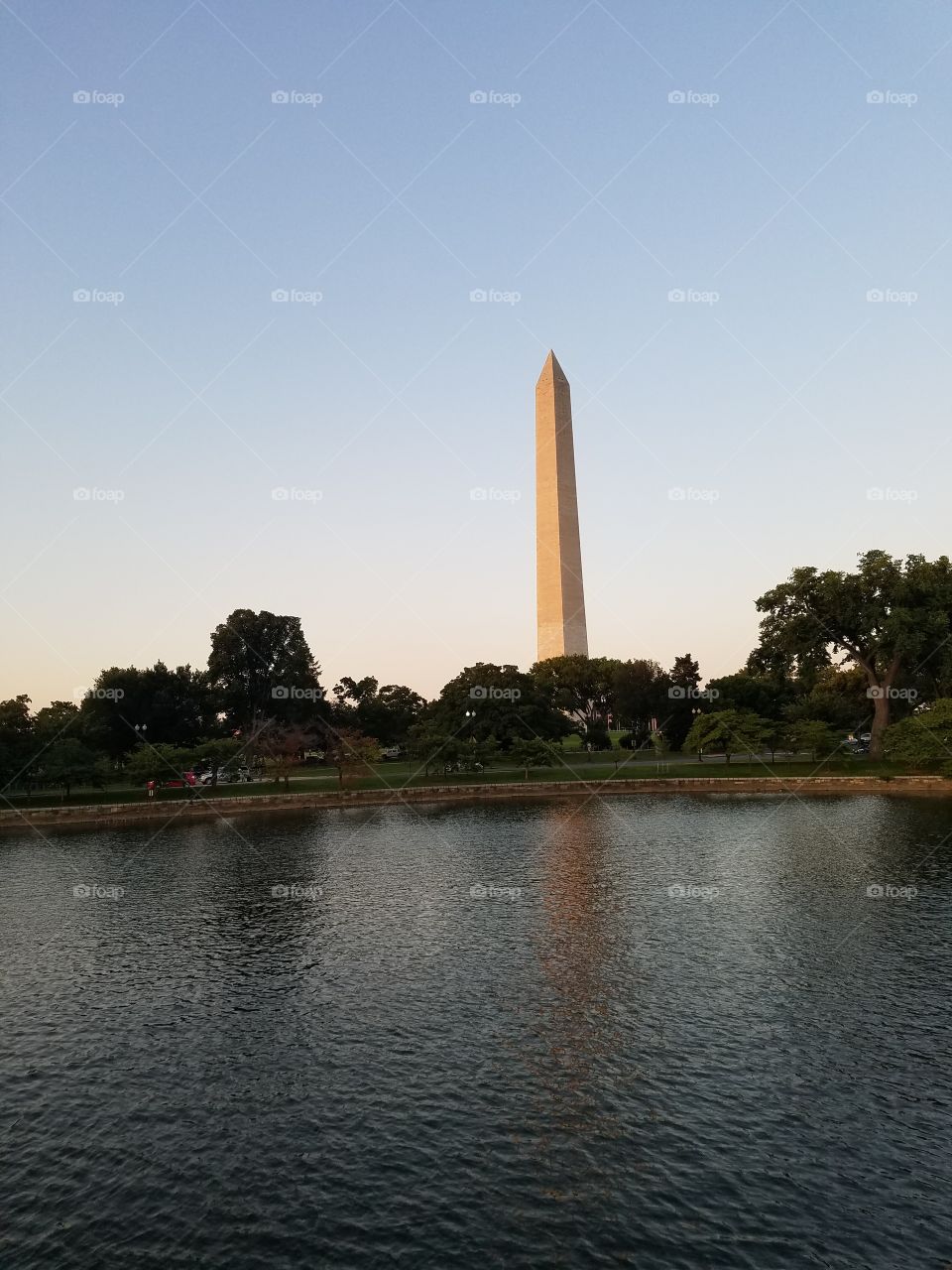 the Washington monument in DC