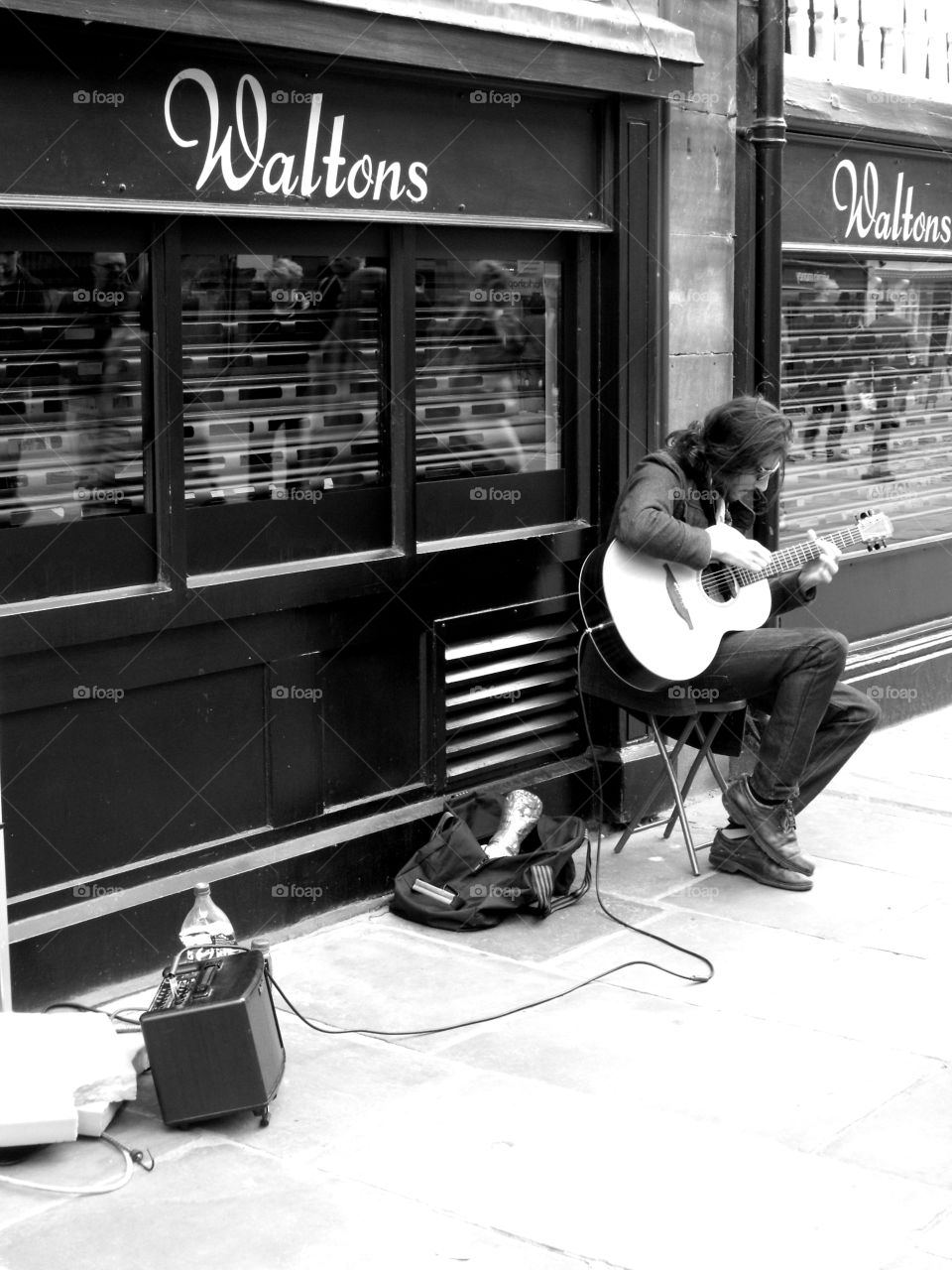 Busker Street Musician Chester