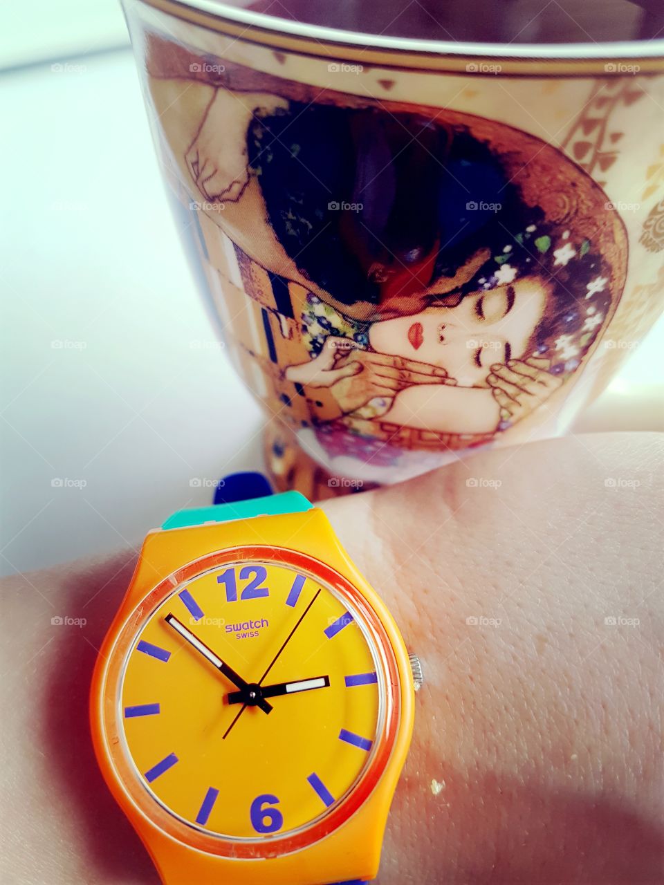 swatch & art mug