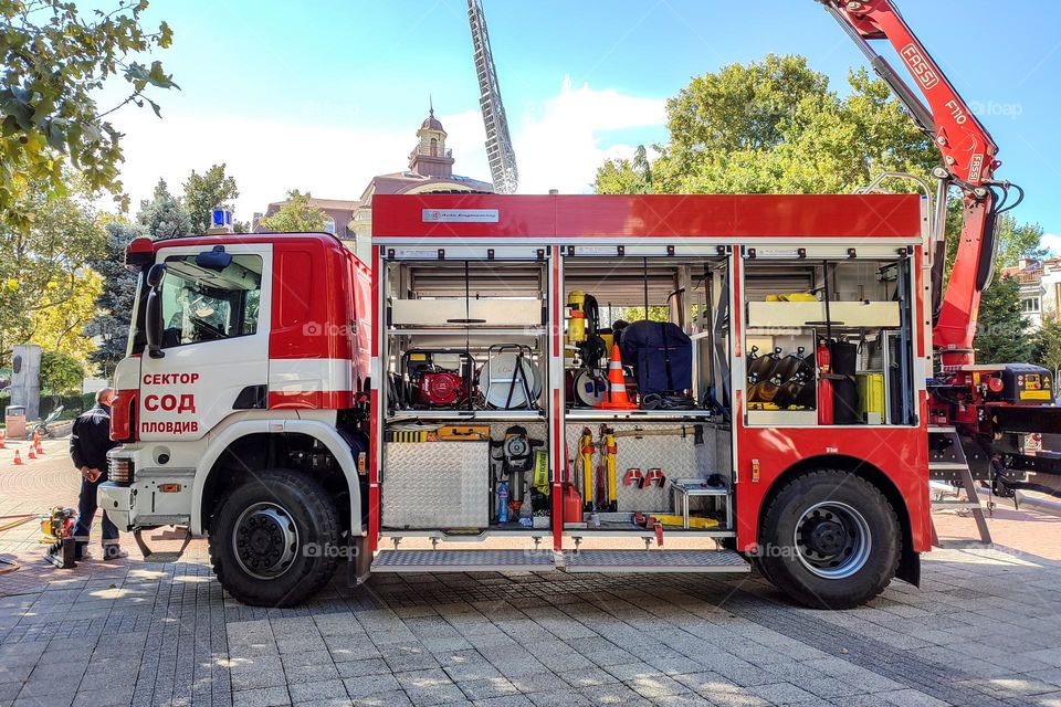 Car with soul, Fire engine