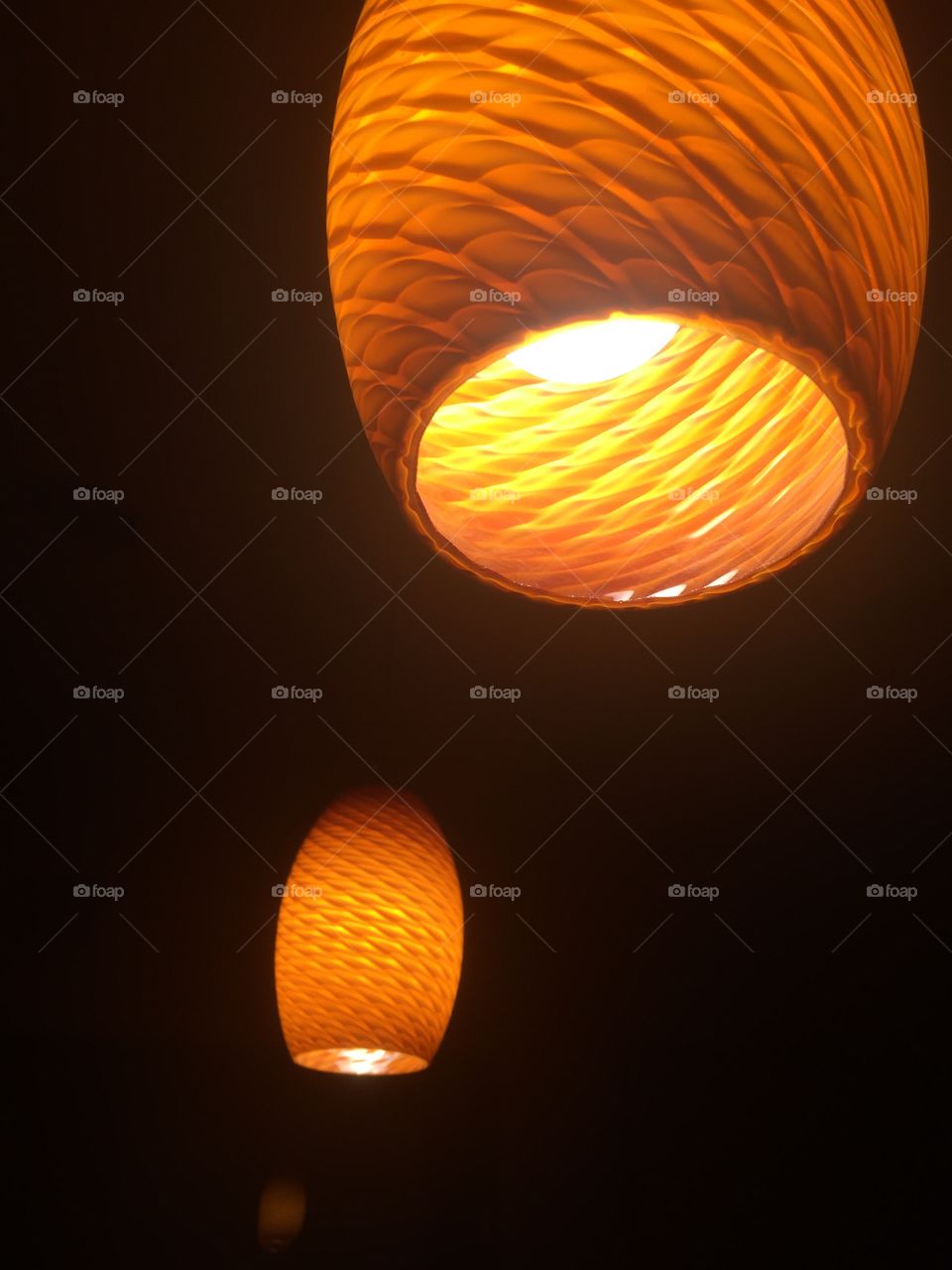 Orange and Yellow Light 