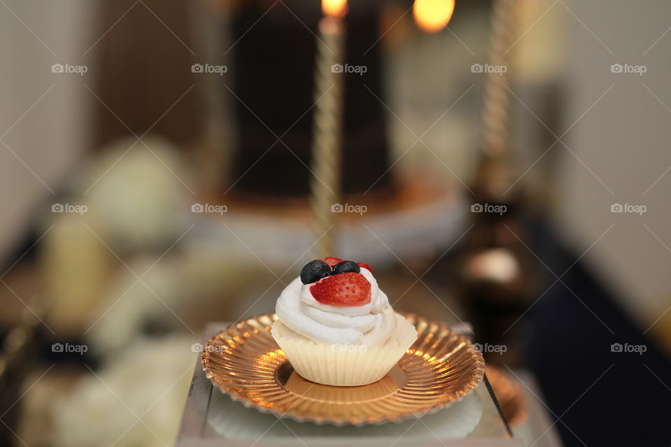 Strawberry Cup Cake