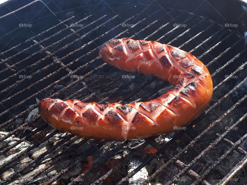Grilled sausage