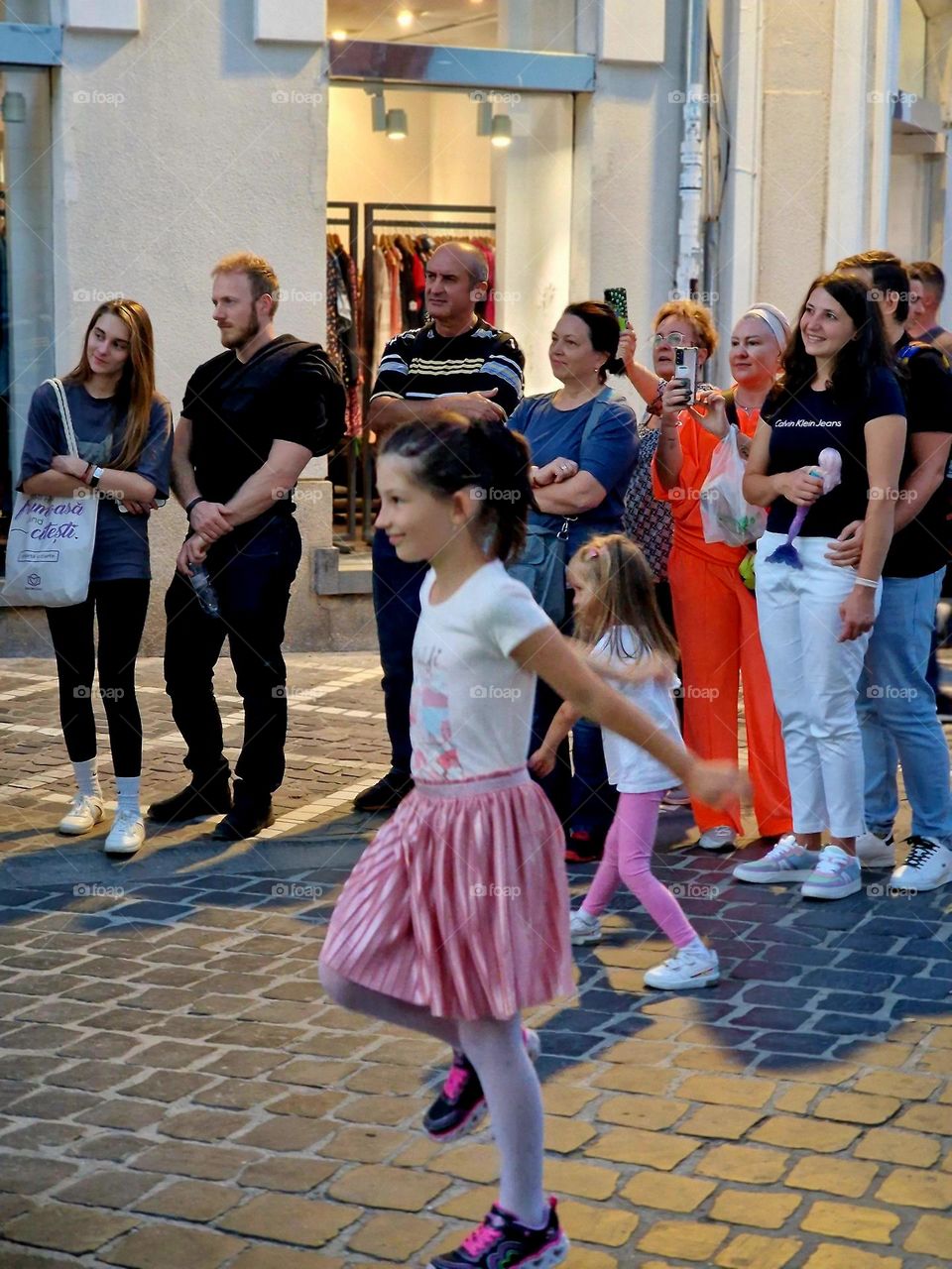 dancing in the street