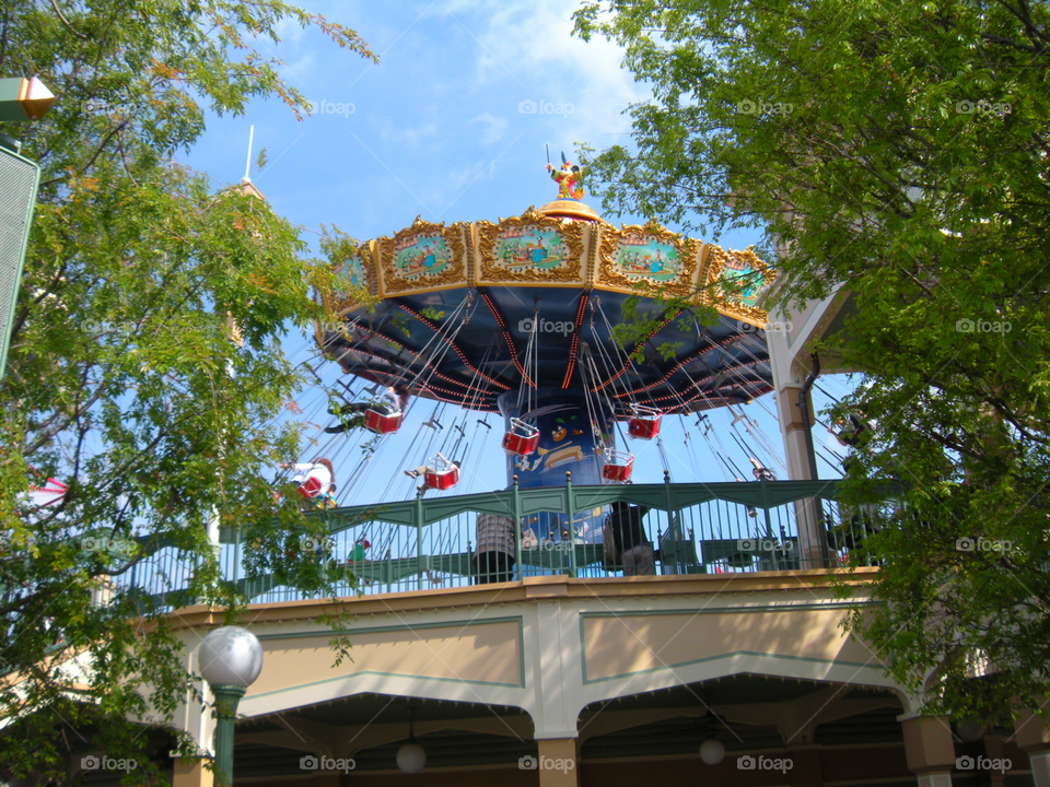 swing it high. Disneyland