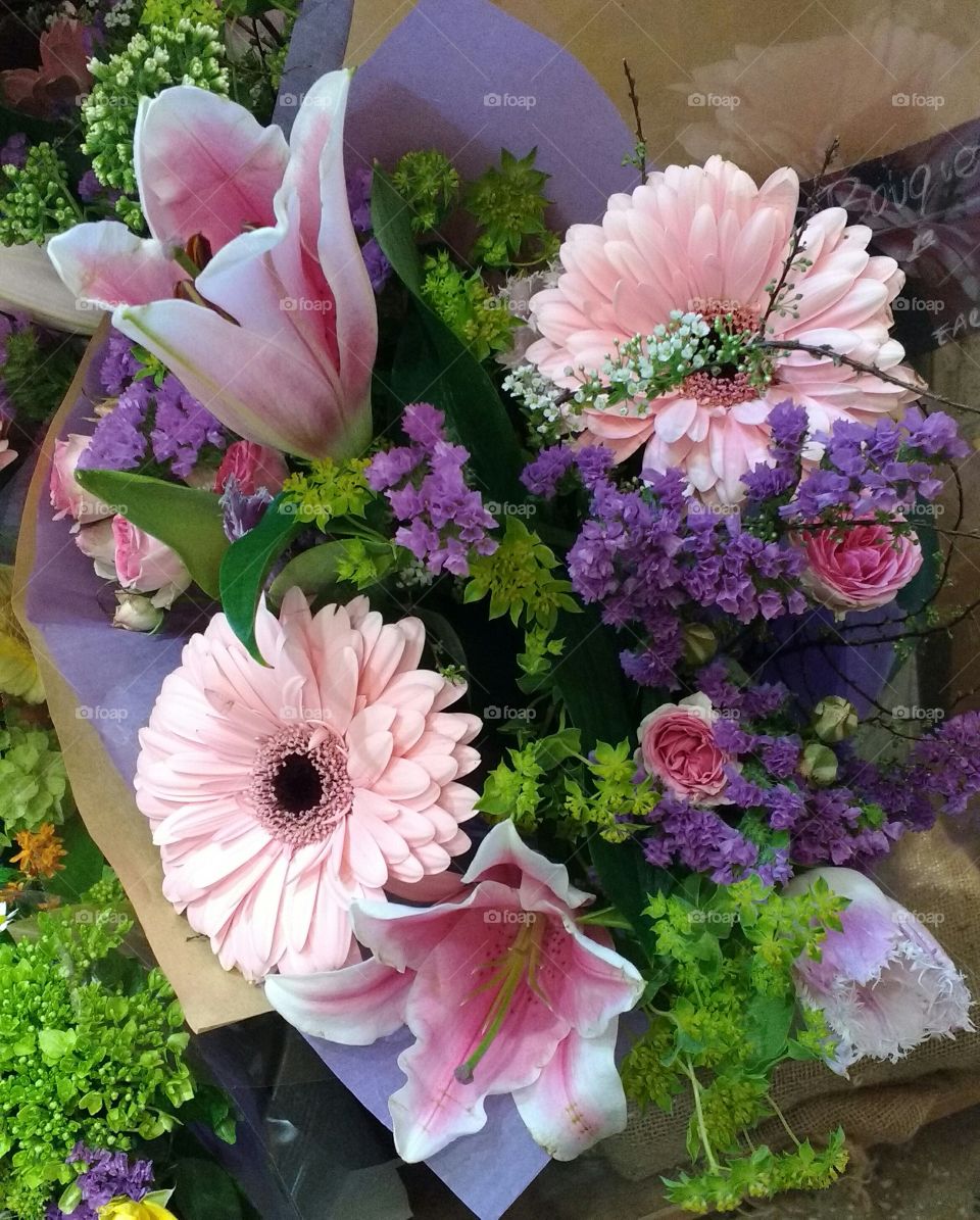 Spring Floral Arrangement