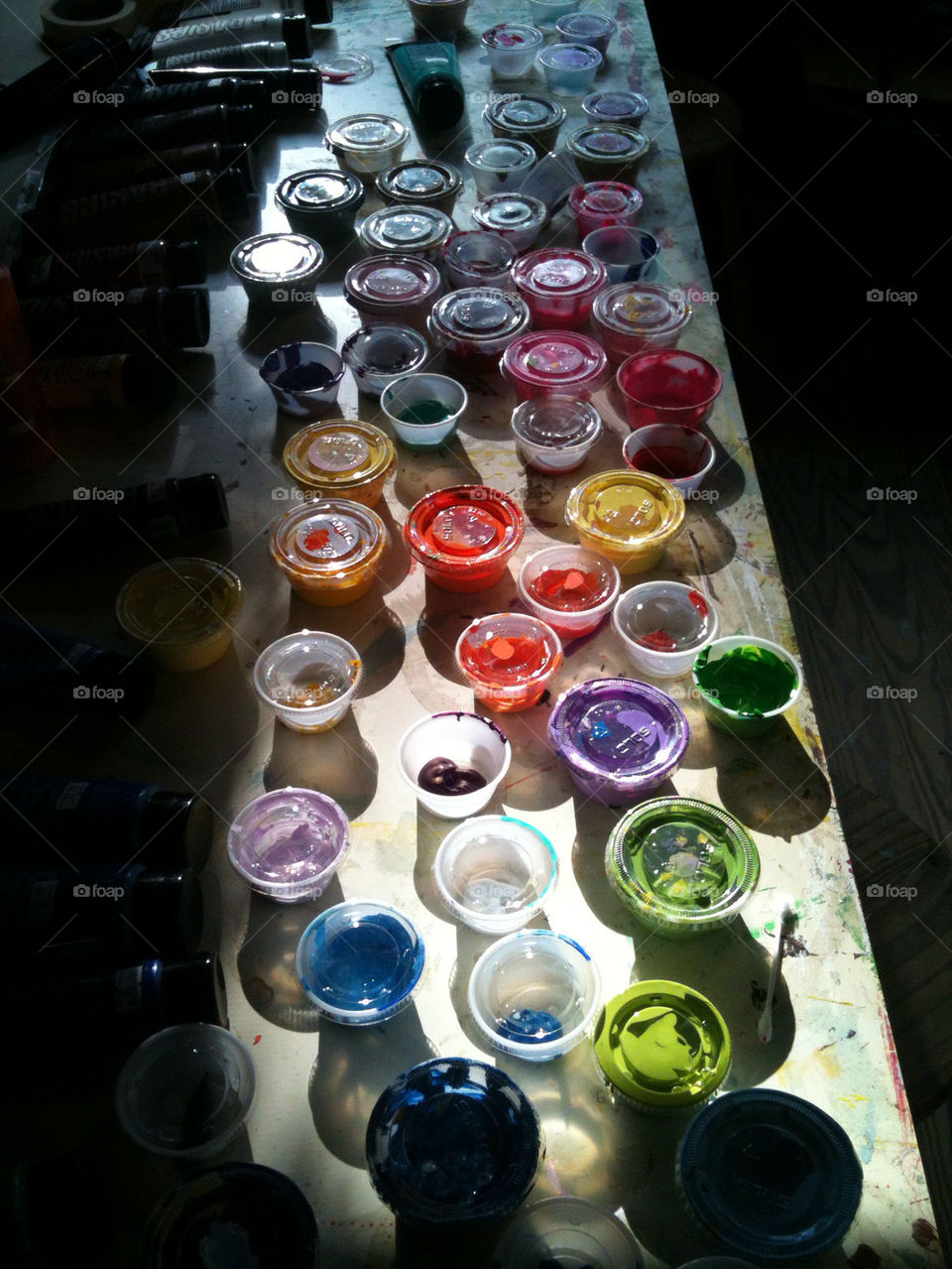 cups art painting paint by hurleyg1