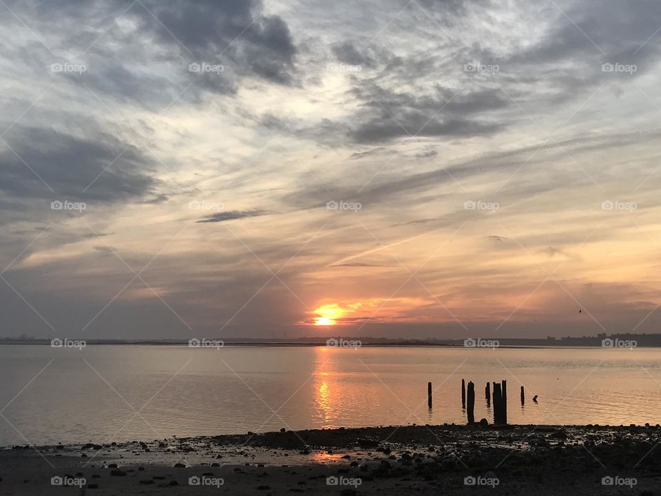 Beach sunset