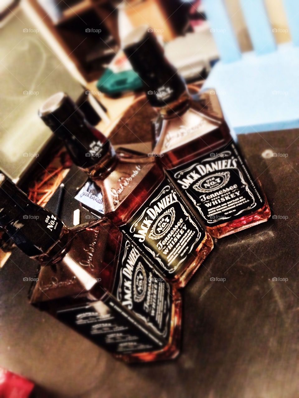 Too many bottles of Jack for Christmas!