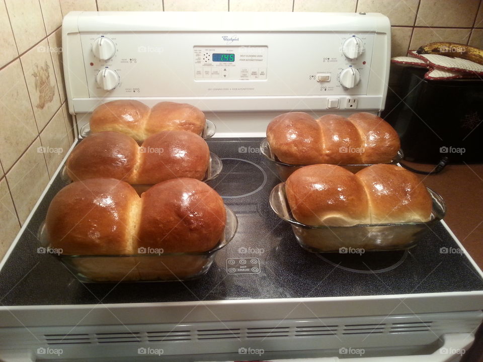 home made bread i baked myself