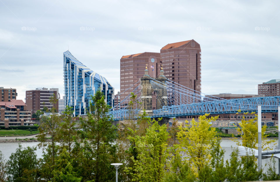 Cityscape image of Cincinnati, Ohio United States