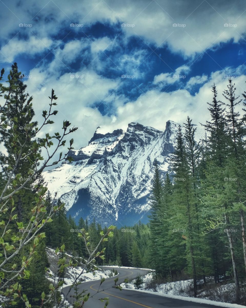 Near Lake Minnewanka