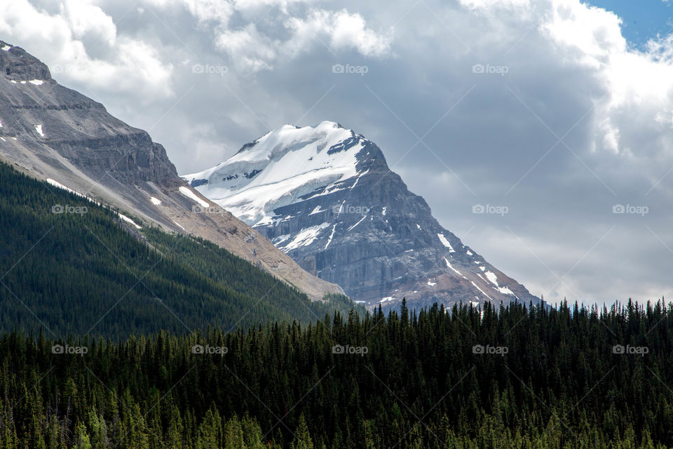 Glacier, in the Rockies