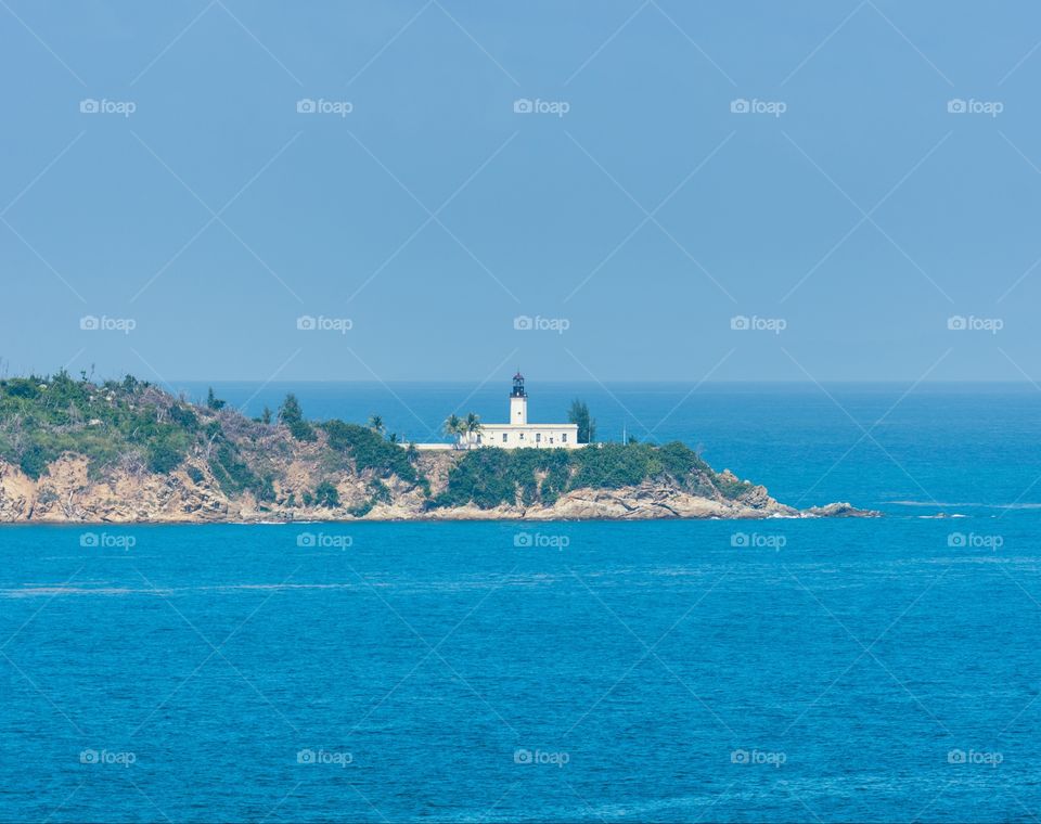 Punta Tuna Light is a historic lighthouse located in the southeast of the town of Maunabo, Puerto Rico on a sharp promontory at the southeastern most point of the island. It was first lit in 1892 and automated in 1989