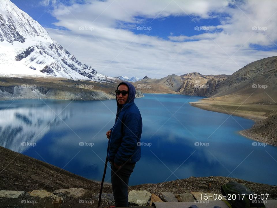 Tilicho Lake, the highest lake in the world.