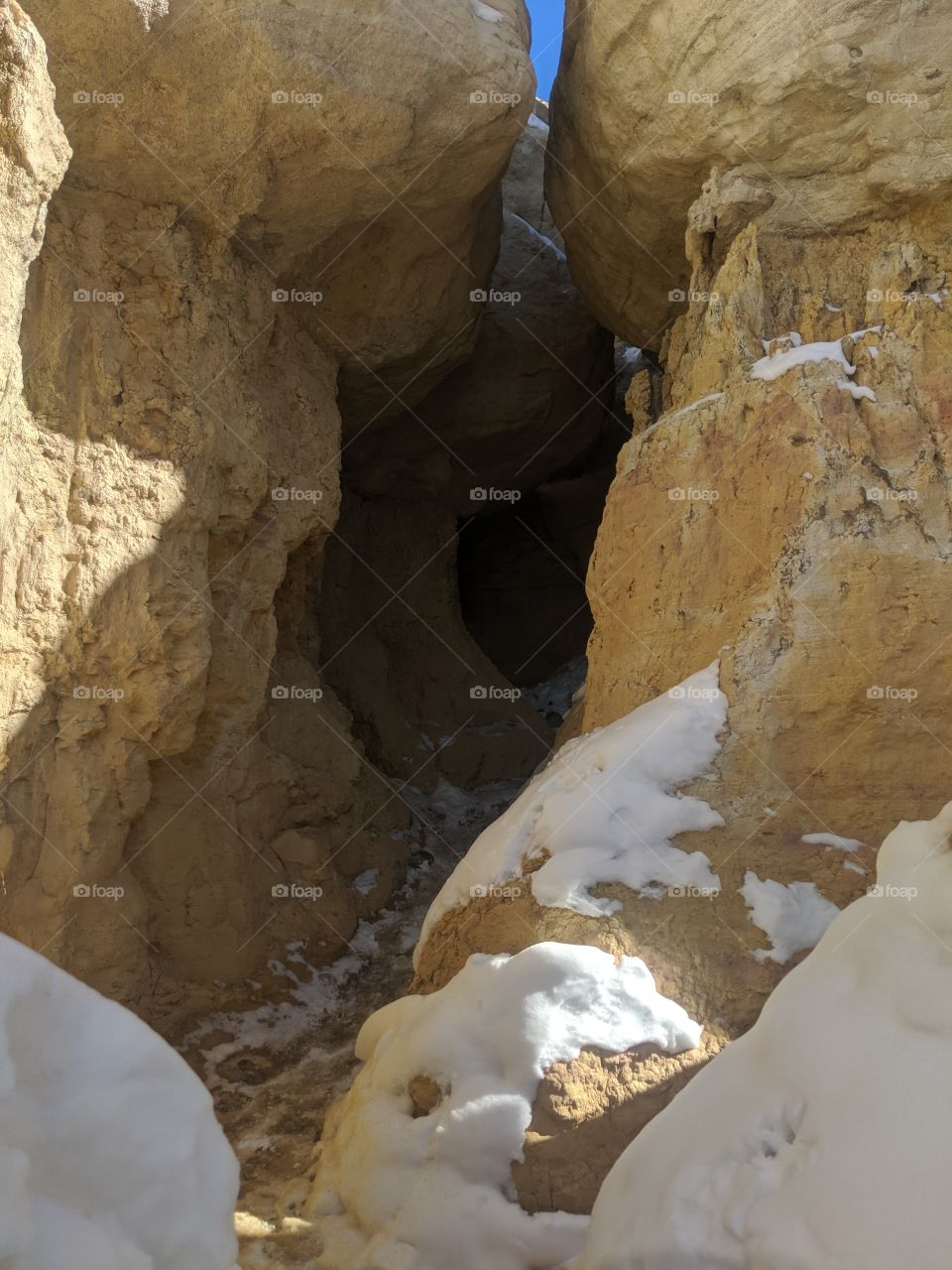 Cave at Painted Mines