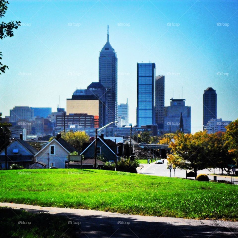 city summer downtown indy by eric.head