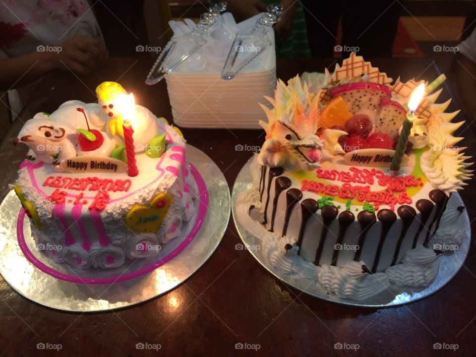 Cake for birthday